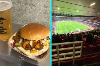 Arsenal fans were stunned after being charged £18.60 for a chicken burger and pint at the Emirates, sparking claims that football is no longer affordable for the working class.