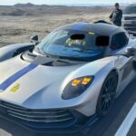A £1.1m Aston Martin Valhalla prototype packing 1000 horsepower was pulled over in Utah for reckless driving giving officers a rare chance to stop the futuristic supercar mid test run.