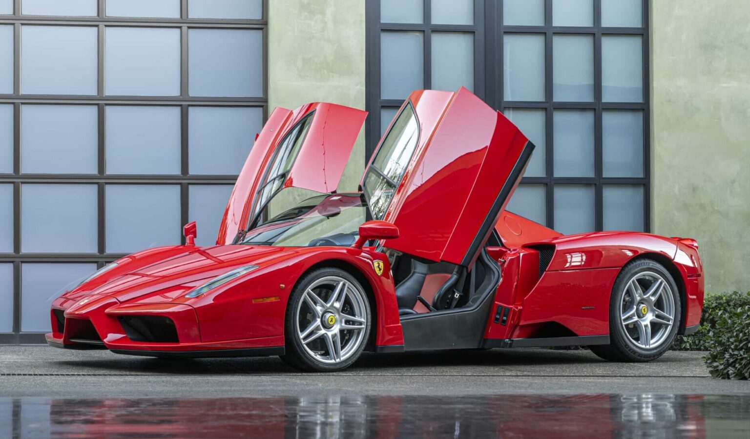 A barely driven Ferrari Enzo with just 746 miles is heading to auction for up to £4.5m turning a £500k 2003 hypercar into a ninefold investment icon.