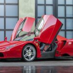 A barely driven Ferrari Enzo with just 746 miles is heading to auction for up to £4.5m turning a £500k 2003 hypercar into a ninefold investment icon.