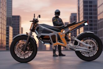 The Solaris is the world’s first self charging solar powered motorcycle with retractable solar wings, zero fuel costs and off grid freedom, redefining future sustainable travel.