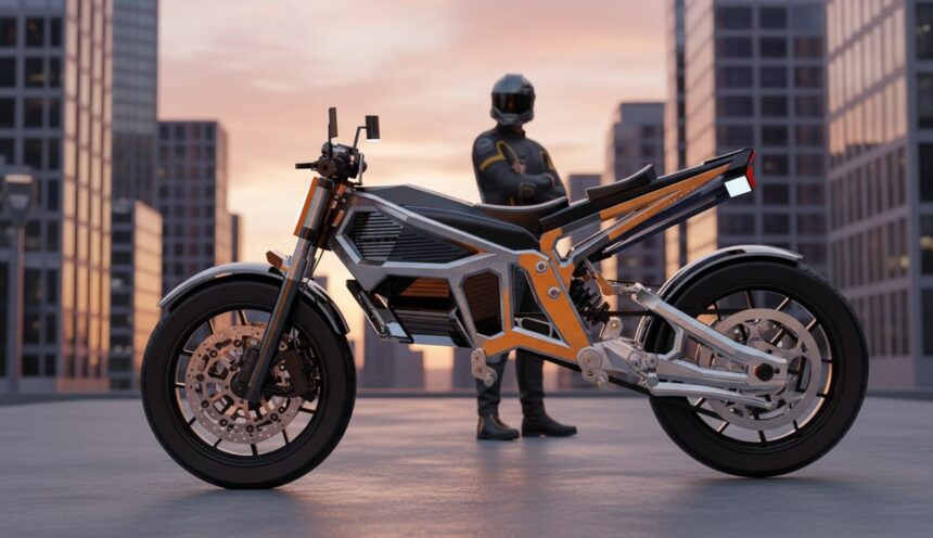 The Solaris is the world’s first self charging solar powered motorcycle with retractable solar wings, zero fuel costs and off grid freedom, redefining future sustainable travel.