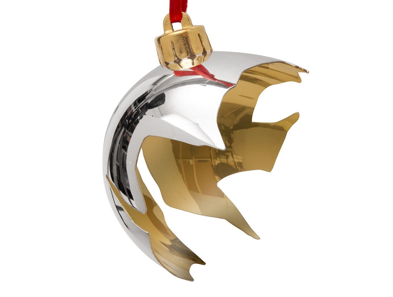 The £495 cracked Christmas bauble designed to look like a cat smashed it off the tree has stunned shoppers yet is nearly sold out as a luxury festive decoration online now.