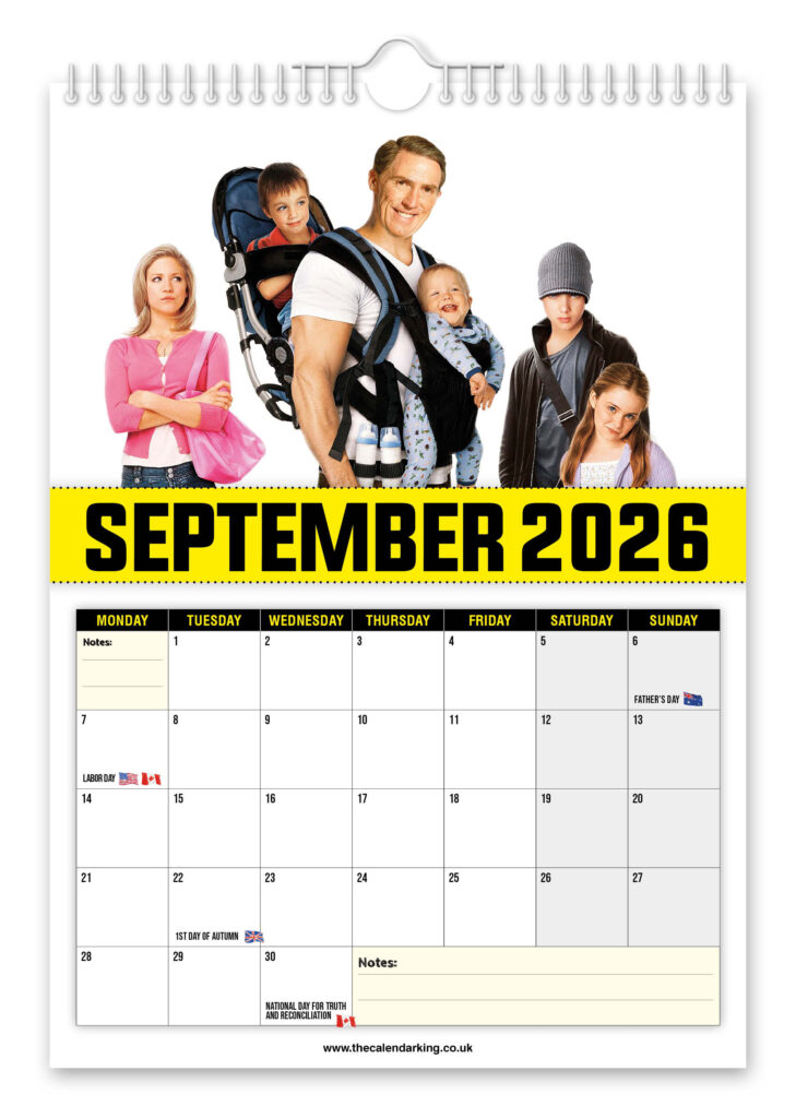 A quirky 2026 Bryn Diesel calendar hilariously blends Uncle Bryn with Vin Diesel iconic movie scenes-offering a fun novelty gift sure to spark laughs all year round.