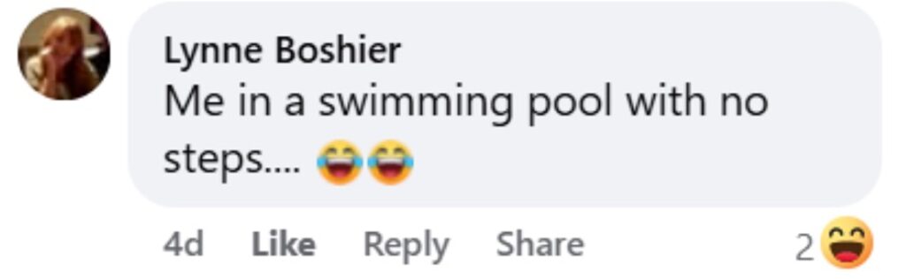 Social media comment on the post of Determined seal repeatedly fails to climb a pontoon in Brixham before finally succeeding delighting locals and proving a hilarious reminder that persistence pays off even with tiny flippers.