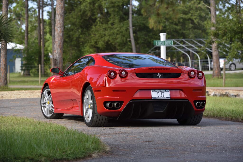Donald Trump’s former Ferrari F430 F1 bought new in 2007 is heading to auction for £750,000, featuring low mileage, V8 power and signed ownership paperwork.