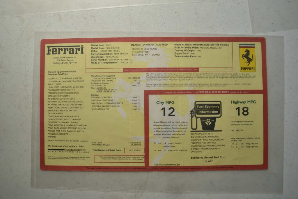 Donald Trump’s former Ferrari F430 F1 bought new in 2007 is heading to auction for £750,000, featuring low mileage, V8 power and signed ownership paperwork.