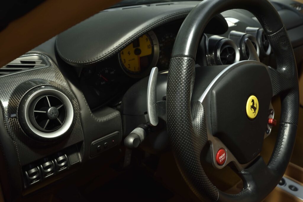 Donald Trump’s former Ferrari F430 F1 bought new in 2007 is heading to auction for £750,000, featuring low mileage, V8 power and signed ownership paperwork.