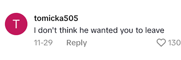 Social media comment on the post of Man stuns viewers after calmly petting a giant bison through his car window in Canada as viral clip sparks awe concern and warnings over risky wildlife encounter.