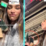 Embarrassed shopper returns Christmas ornaments after scarf accidentally snags them from shelf festive blunder in Birmingham shop amuses staff friends and goes viral online.