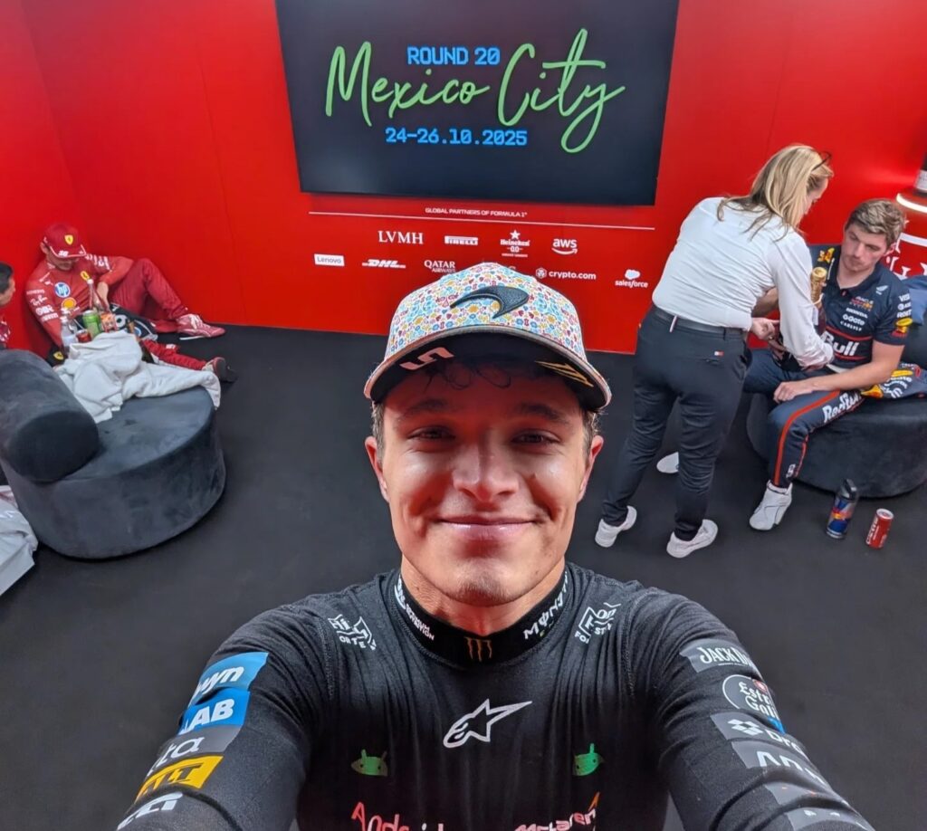 F1 champion Lando Norris set to bleach his hair after winning his first world title honouring a bet with his barber as fans cheer on the McLaren star’s bold new look for next season.