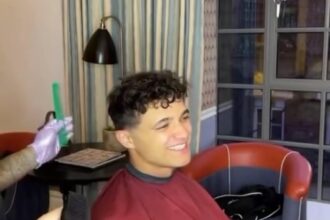 F1 champion Lando Norris set to bleach his hair after winning his first world title honouring a bet with his barber as fans cheer on the McLaren star’s bold new look for next season.