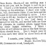 Earliest known UK letter to Santa from 1883 reveals six year old Janet’s sweet wish list as Ancestry shows how children’s Christmas hopes have changed but heartfelt messages stay the same.