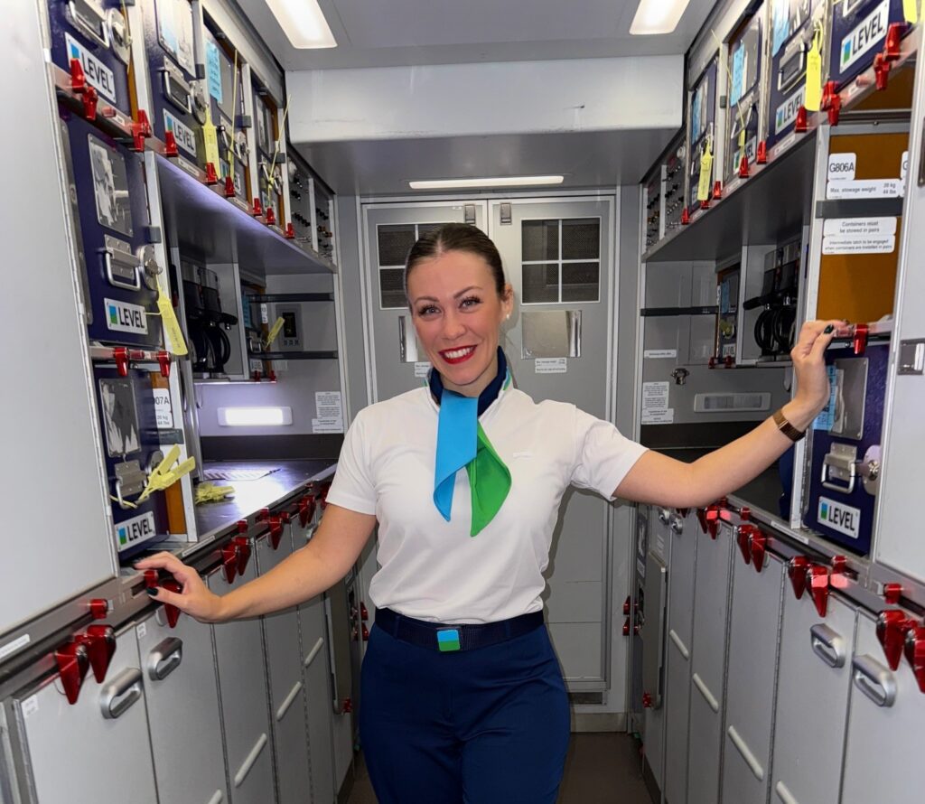 Flight attendant shares three stress free Christmas travel tips as festive rush hits record levels and reveals why Santa was nearly kicked off a plane mid holiday chaos.
