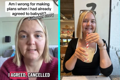 A babysitting row has gone viral after a woman made new plans when a mum failed to confirm childcare leaving social media split over respect communication and boundaries.