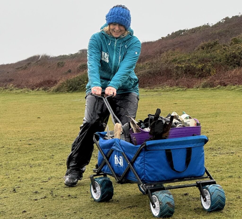 Hundreds of handmade leather shoes from a 150 year old shipwreck wash up on Welsh beach, baffling volunteers as rare footwear emerges from rock pools after erosion.
