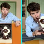 Influencer sparks debate after spending £250 on Louis Vuitton chocolate admitting the luxury treat looks stunning but tastes like a basic bar and is not worth the price.