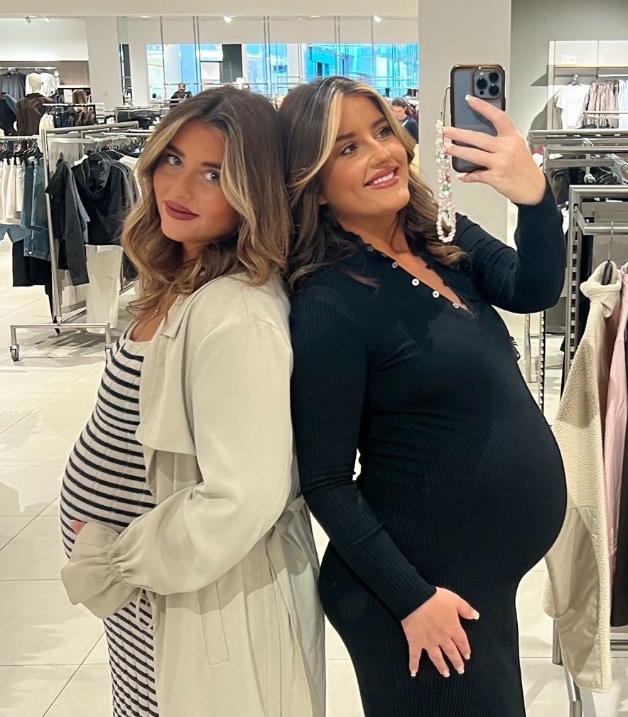 Identical twins give birth just hours apart in neighbouring delivery suites after discovering their pregnancies a day apart celebrating the arrival of baby boys born through shared journeys.