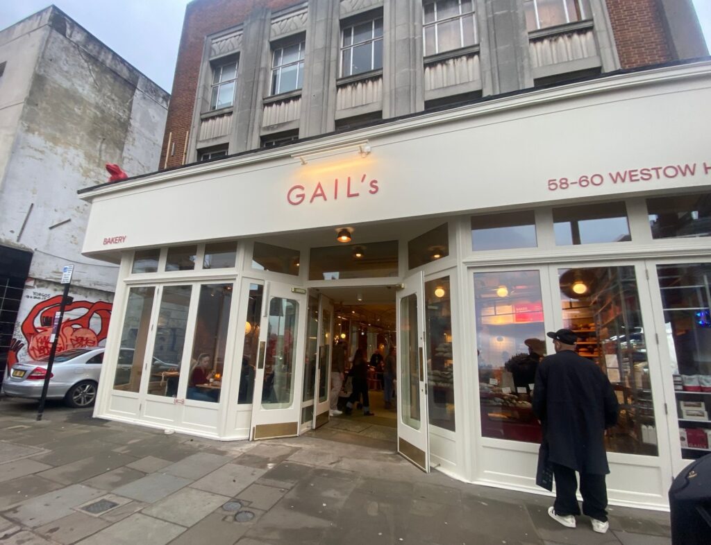 Independent cafe Brown and Green offers free coffee in Crystal Palace to rally locals against the opening of a Gail’s bakery as residents show support for small businesses.