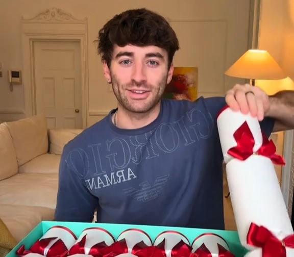 An influencer tests £150 Fortnum and Mason Christmas crackers only to find repeated chocolate gifts leaving him stunned disappointed and questioning whether the luxury splurge was worth it.