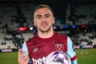 England star Jarrod Bowen eats pancakes before matches and limits himself to three Jelly Babies as wife Dani Dyer reveals his strict routine and no takeaway lifestyle on their podcast.