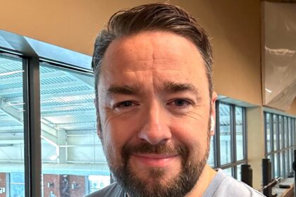 Jason Manford is left heartbroken after strong winds topple and break his beloved giant nutcracker Christmas decoration outside his Stockport home sparking fan jokes and sympathy.