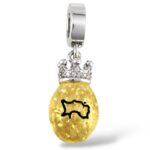 Jeweller sparks smiles by selling £67 potato charms inspired by famous Jersey Royals turning local spuds into gold plated jewellery celebrating island pride.