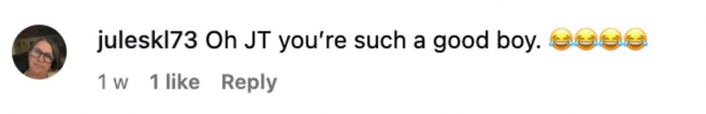 Social media comment on the post of John Terry pranked by celebrity barber Ahmed Alsanawi who called him good boy mid haircut prompting a foul mouthed reaction and playful headlock as fans howl with laughter.