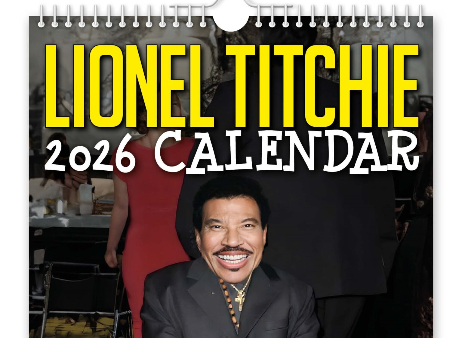 Pop icon Lionel Richie gets hilariously pint sized in a quirky 2026 novelty calendar featuring AI snaps from red carpets to tiny pianos perfect gift laughs worldwide fun.