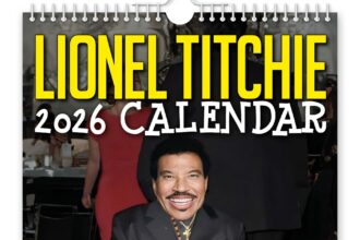 Pop icon Lionel Richie gets hilariously pint sized in a quirky 2026 novelty calendar featuring AI snaps from red carpets to tiny pianos perfect gift laughs worldwide fun.