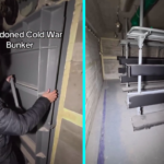 An explorer found an abandoned Cold War bunker in Germany frozen in time, with beds, showers and chairs in immaculate condition despite decades of dust and dereliction since the 1960s.