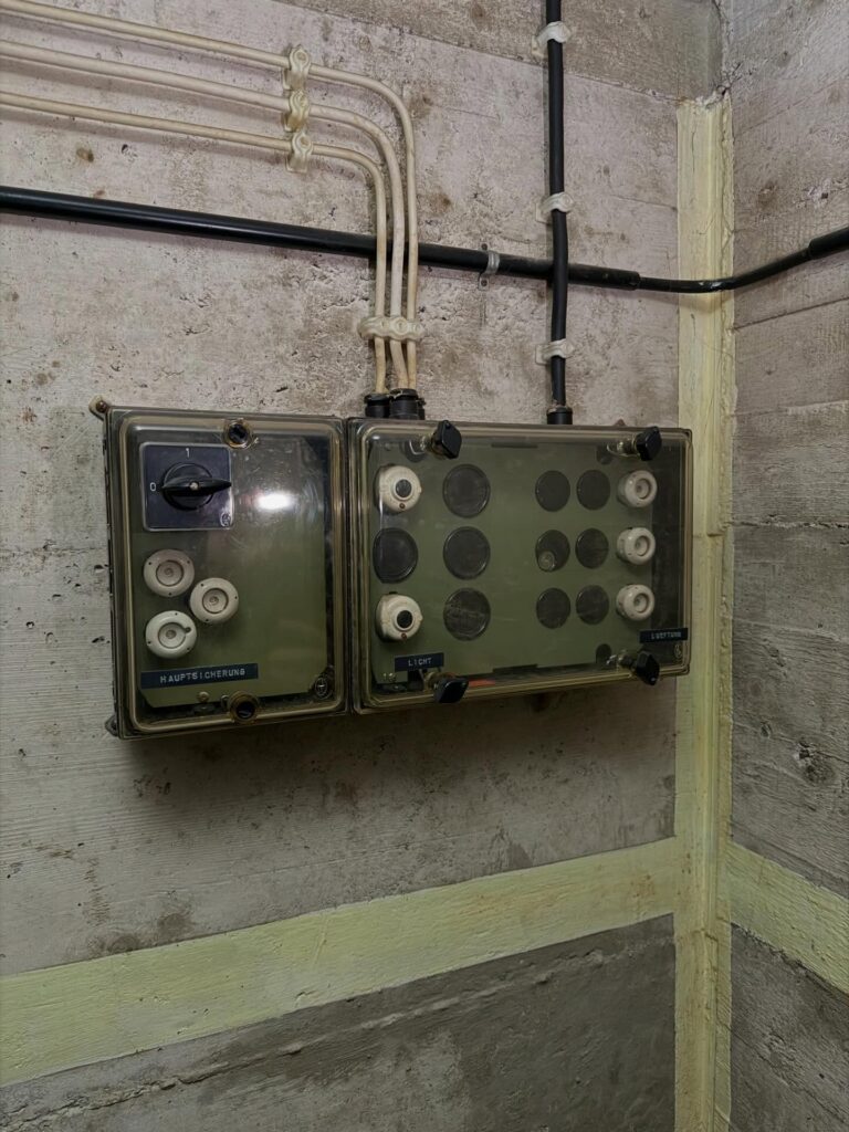 An explorer found an abandoned Cold War bunker in Germany frozen in time, with beds, showers and chairs in immaculate condition despite decades of dust and dereliction since the 1960s.