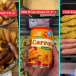 Man goes viral after making a cant be arsed Christmas dinner for just £6 using Aldi tins and an air fryer claiming it tastes as good as a traditional festive feast.
