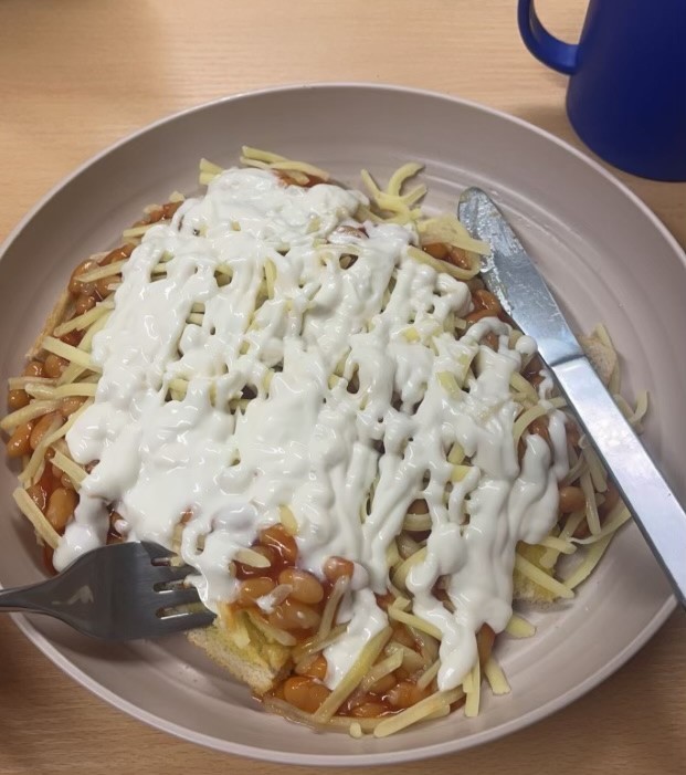 Mayo obsessed woman who uses 150 bottles a year shocks viewers by drowning her Christmas dinner in sauce insisting mayonnaise makes every meal better.