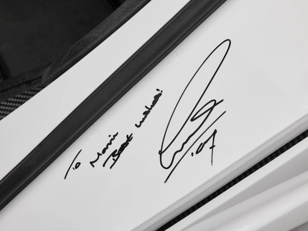 McLaren F1 once owned by Brunei royalty sells for £19m-record price-high downforce upgrades-signatures from Schumacher and Hamilton-makes history as 13th most expensive car ever.