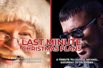 Middlesbrough FC to host a 55 pound George Michael tribute night with a two course meal and Christmas party atmosphere as fans enjoy festive hits at the Riverside Stadium on 20 December.