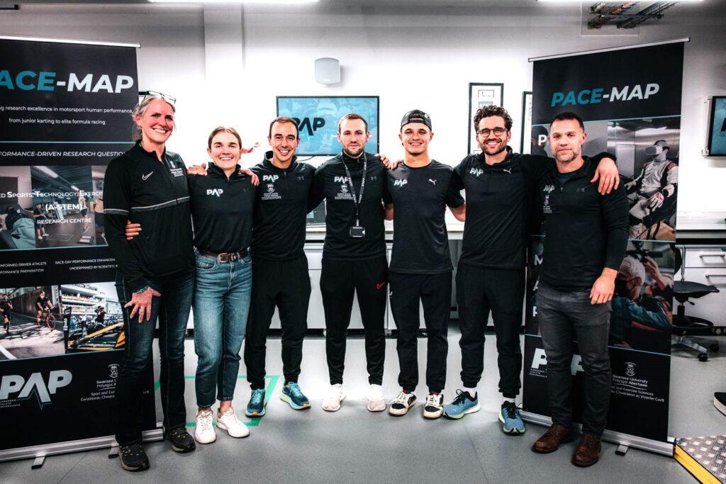 Lando Norris world champion success powered by intense Swansea University testing-elite fitness metrics-reaction drills and endurance training revealing his champion mentality.