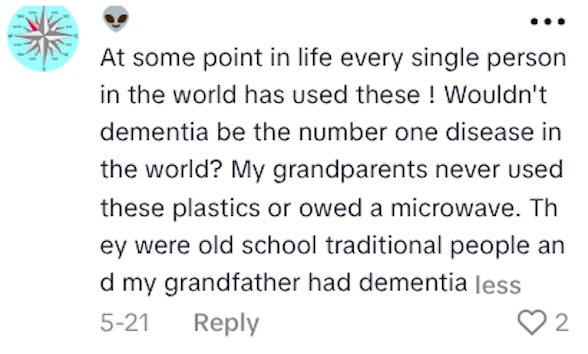 A neurologist warns resealable plastic food bags may release microplastics linked to dementia urging people to stop microwaving them or switch to plant based options.