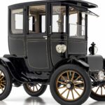 A 1912 Baker Electric Model V one of the world’s earliest electric cars is heading to auction for £375,000 celebrated for its design history and meticulous restoration.