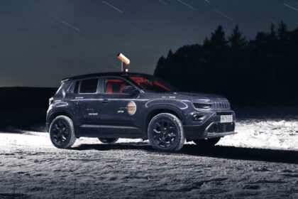 A one off £35,000 Jeep Avenger Stargazer concept features a roof mounted telescope, stargazing gear and cosmic themed design to help Brits explore the night sky and cut light pollution.