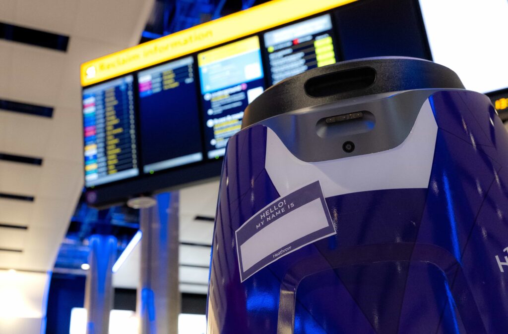 Heathrow invites travellers to name its popular cleaning cobots-23 smart machines that clean eight football pitches daily-now seeking creative names as they become airport icons.