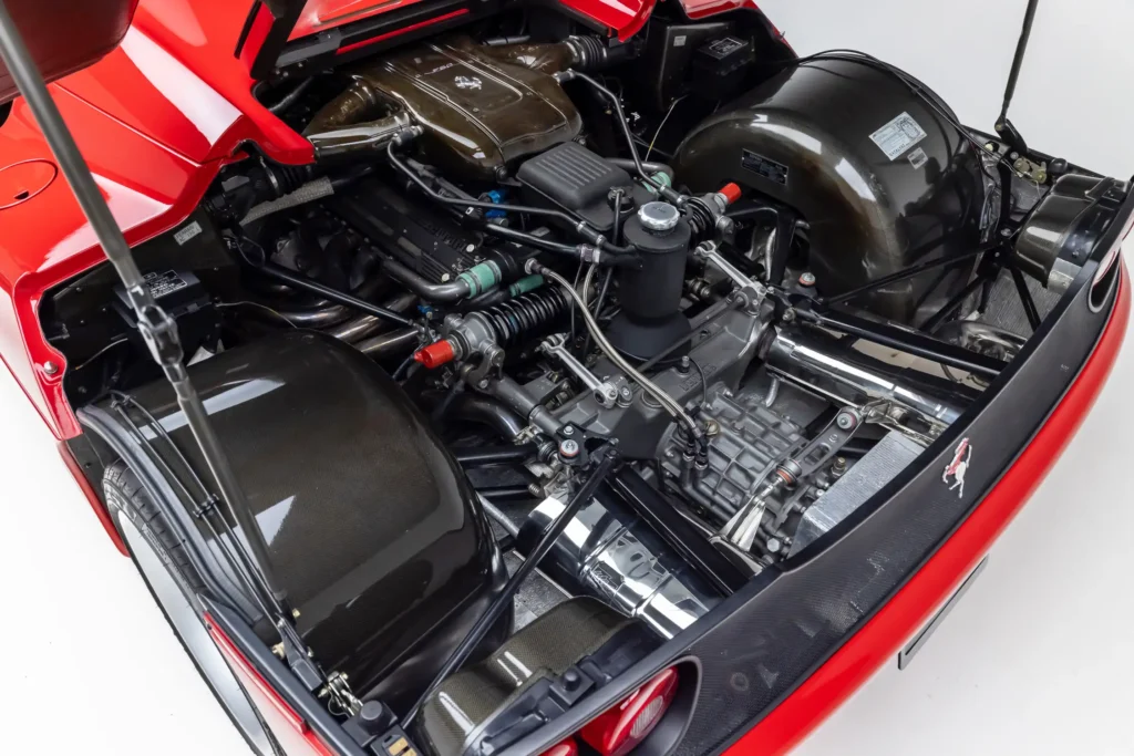 Rare 1995 Ferrari F50 with just 8,195 miles on sale for £6.5m, nearly nine times its original price, as one of only 349 models ever built.