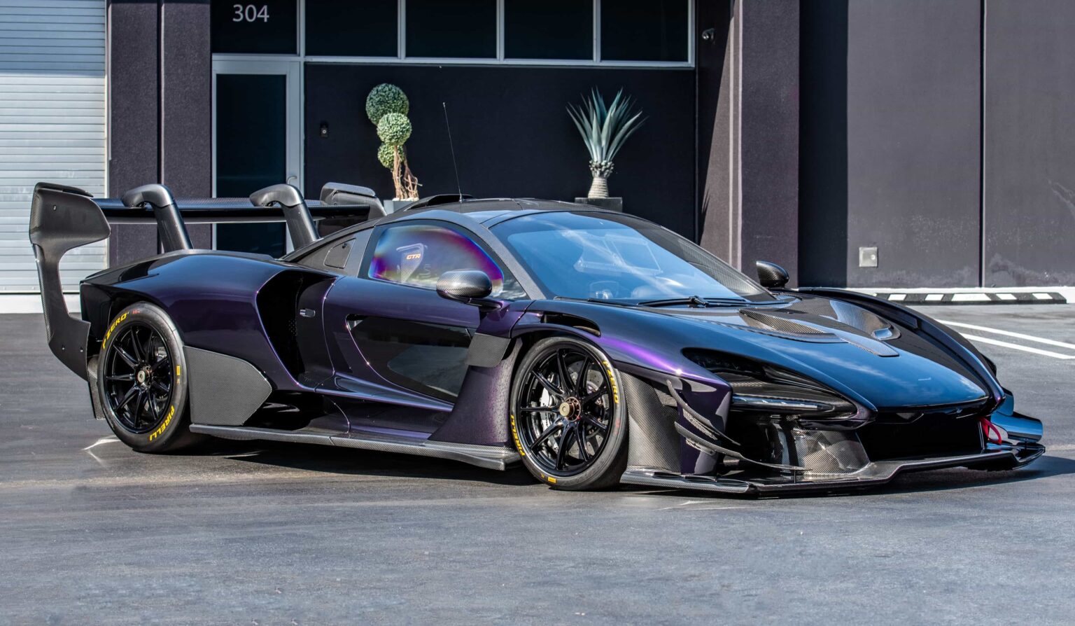 Ultra-rare McLaren Senna GTR hypercar built in tribute to Ayrton Senna goes up for sale for £800,000, with just 159 miles and extreme track-focused performance.