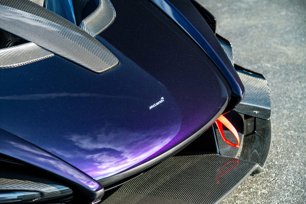 Ultra-rare McLaren Senna GTR hypercar built in tribute to Ayrton Senna goes up for sale for £800,000, with just 159 miles and extreme track-focused performance.