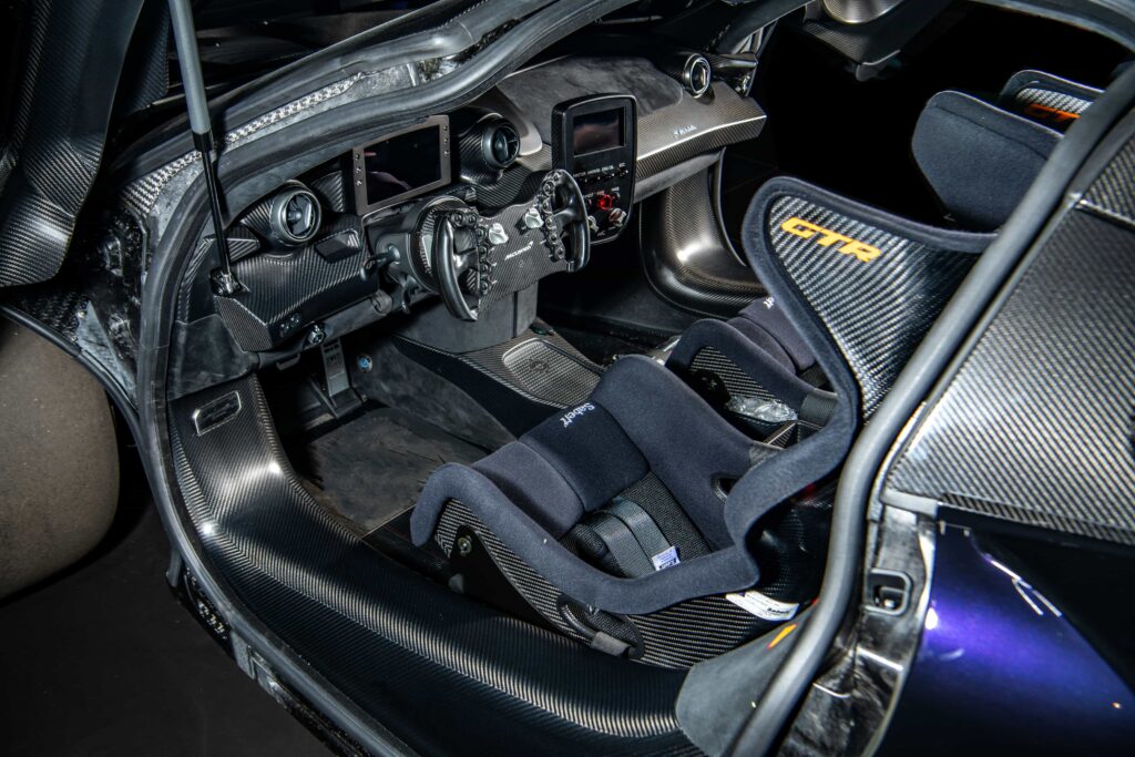 Ultra-rare McLaren Senna GTR hypercar built in tribute to Ayrton Senna goes up for sale for £800,000, with just 159 miles and extreme track-focused performance.