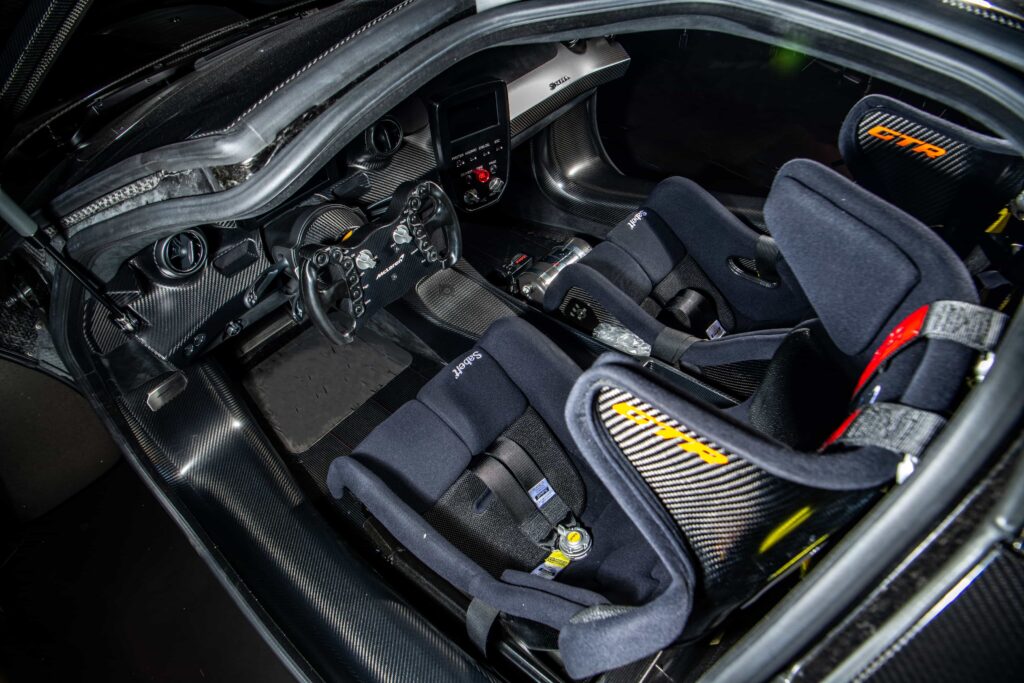 Ultra-rare McLaren Senna GTR hypercar built in tribute to Ayrton Senna goes up for sale for £800,000, with just 159 miles and extreme track-focused performance.