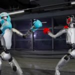 A new humanoid robot shocks viewers by brutally sparring and overpowering another bot in a viral demo highlighting rapid advances in fighting skills and robotic strength.