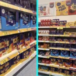 Easter chocolate appeared in B&M stores 14 weeks early on Boxing Day, with Smarties eggs and Mini Eggs already filling shelves while Christmas decorations remain up in homes across Britain.