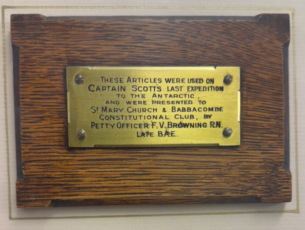 Skis used by Frank Vernon Browning during Captain Scott's doomed 1910-1913 Antarctic expedition are selling for £20,000, marking one of history's greatest survival stories after his team endured brutal winter conditions.
