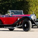 Peter Ustinov’s 1928 Mercedes 36/220 S Type, a rare 6.8 litre supercar needing full restoration after 38 years off the road, is up for auction at £1.75m with Bonhams.